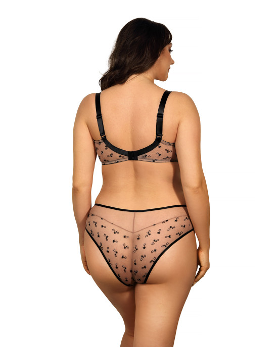 Σουτιέν Ewa Bien B171 balconette για μεγάλο στήθος σε μπεζ